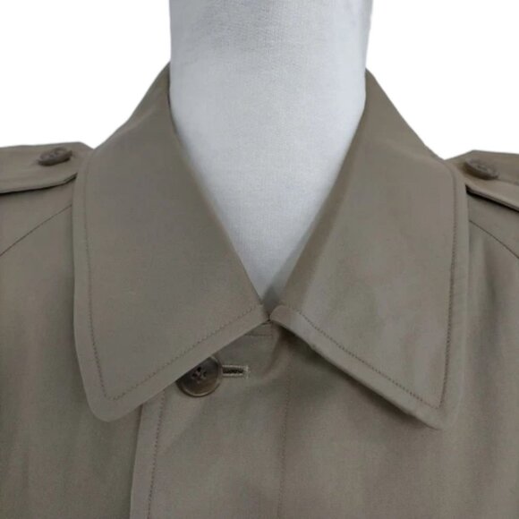 940196BT (L2) Burberry Coats Beige Cotton - Picture 5 of 10